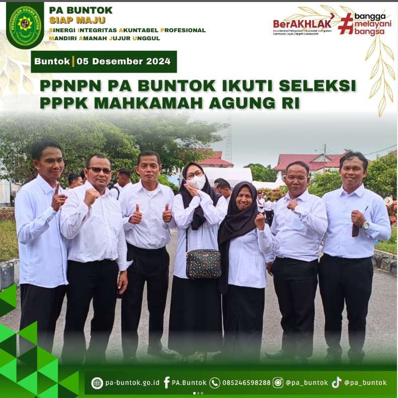 Tes PPPK PA Buntok