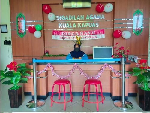 sambut hut 1