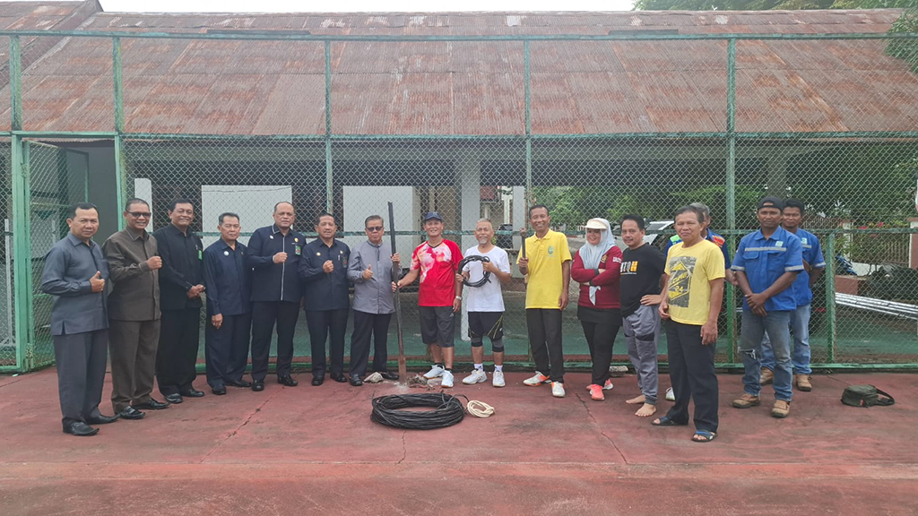 pemasangan tiang lampu2